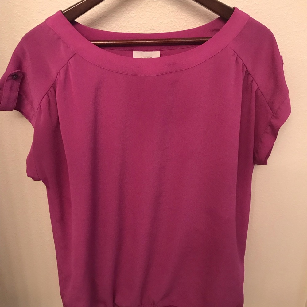 Short sleeve blouse from the Loft